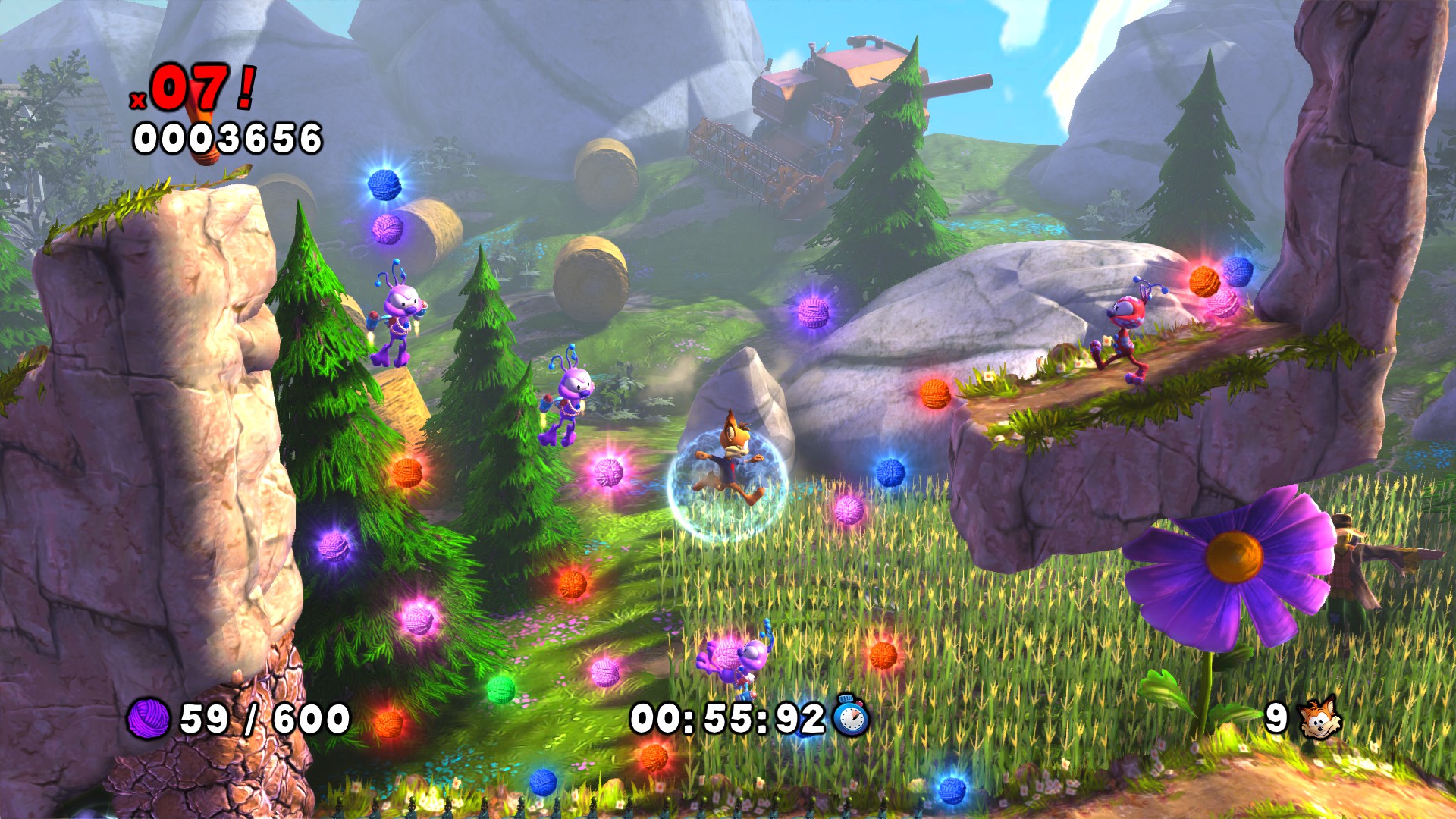 Bubsy: The Woolies Strike Back (+3 Trainer)