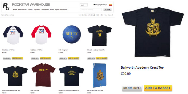 Apparel hints at possible Rockstar Bully revival