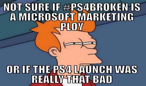 PlayStation 4 Launch Haunted By Blue Light Of Death