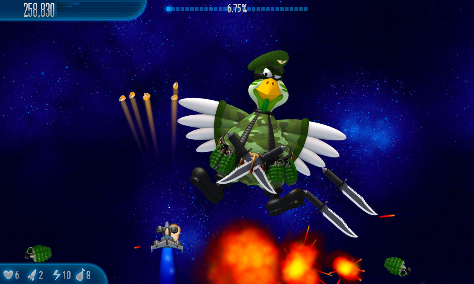 Pollo invasor 5