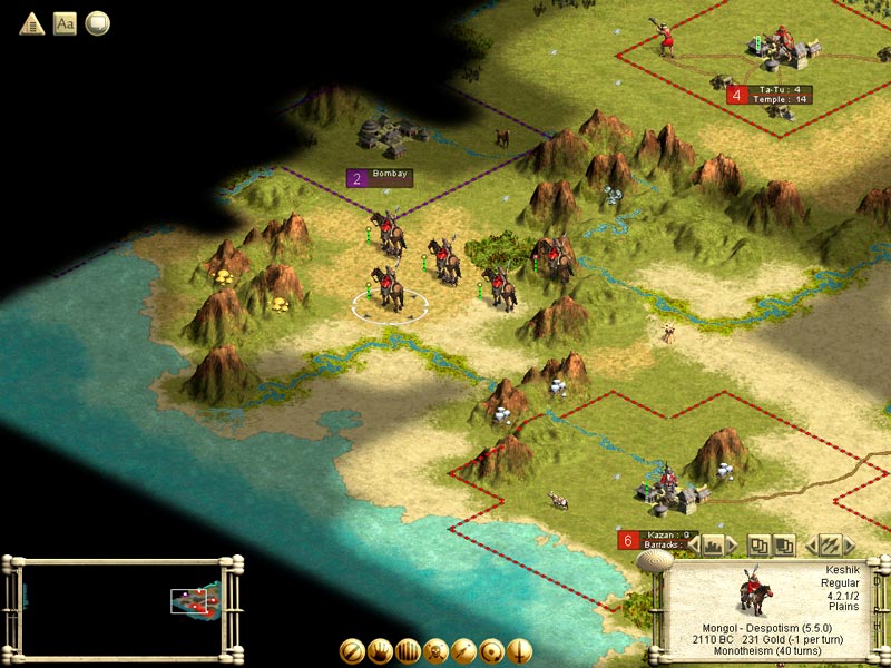 Civilization 3: Spiel die Welt v1.04f (+3 Trainer)