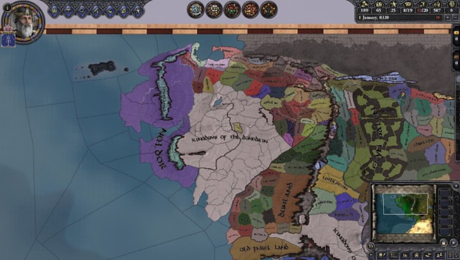 Middle Earth Project 0.825 Full