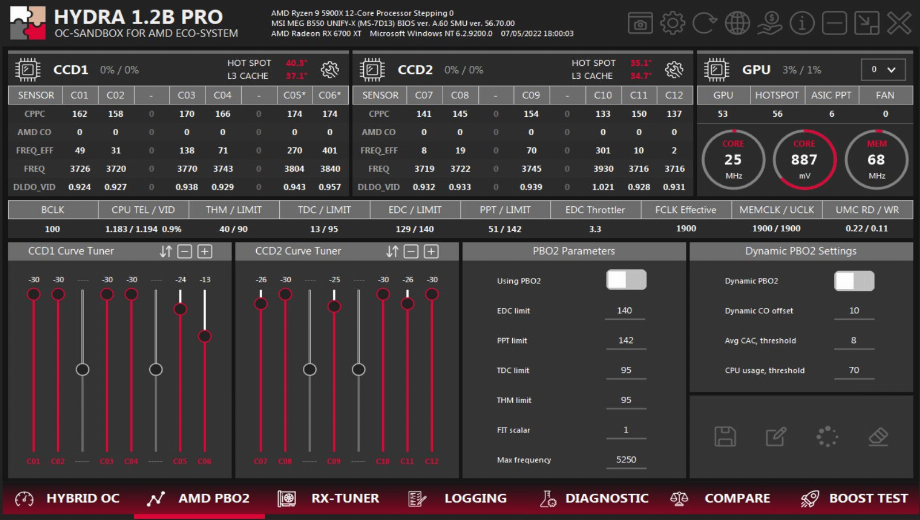 Hydra 1.2 Ryzen overclocking tool adds Zen 4 support