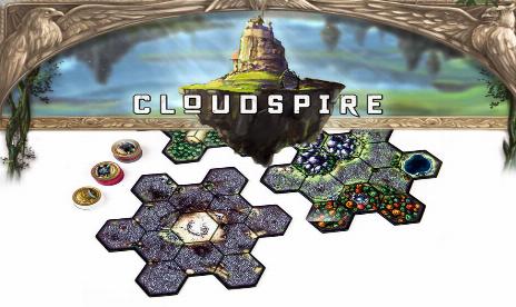 Cloudspire is a MOBA boardgame