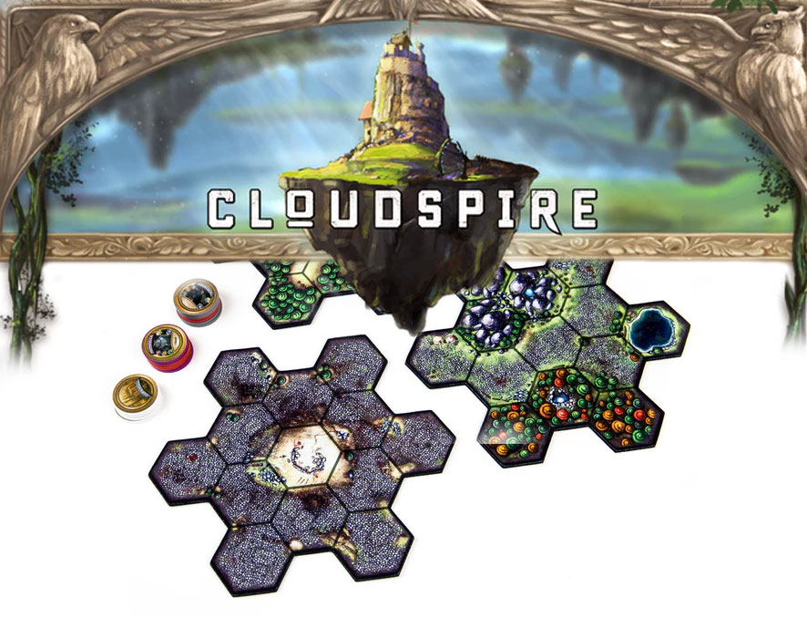 Cloudspire es un juego de tablero MOBA