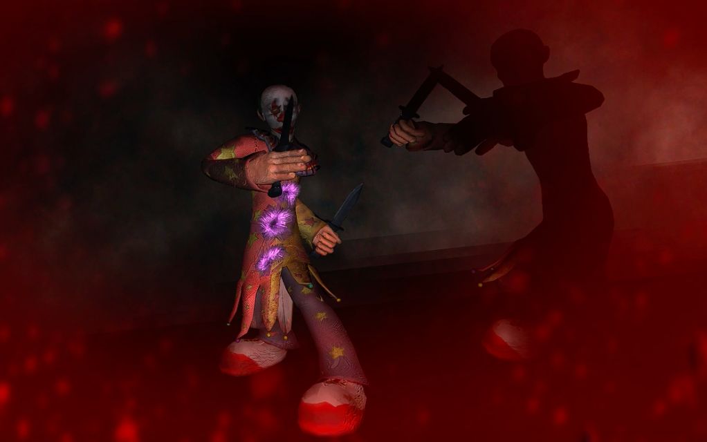 Clowns mit Macheten Freies volles Spiel