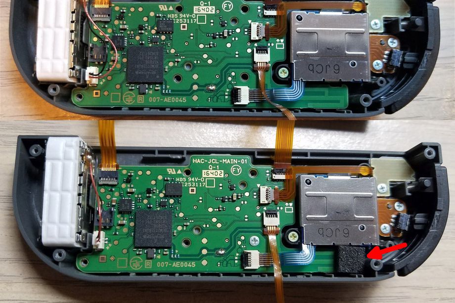 Nintendo repariert linke Joy-Cons mit einem Stück Schaumstoff