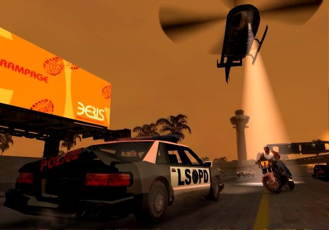 GTA Forces Man To Run From Police