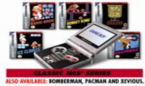 Classic NES Games on GBA SP