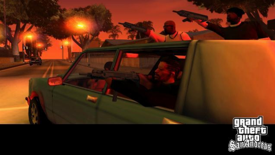 GTA : San Andreas First Screens