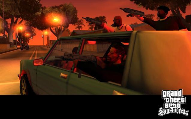 GTA : San Andreas First Screens