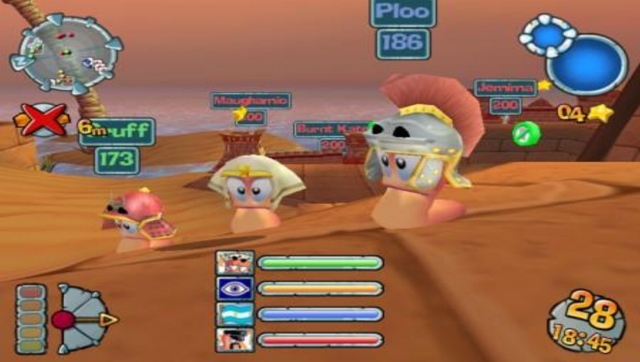 Worms 3D Invading America