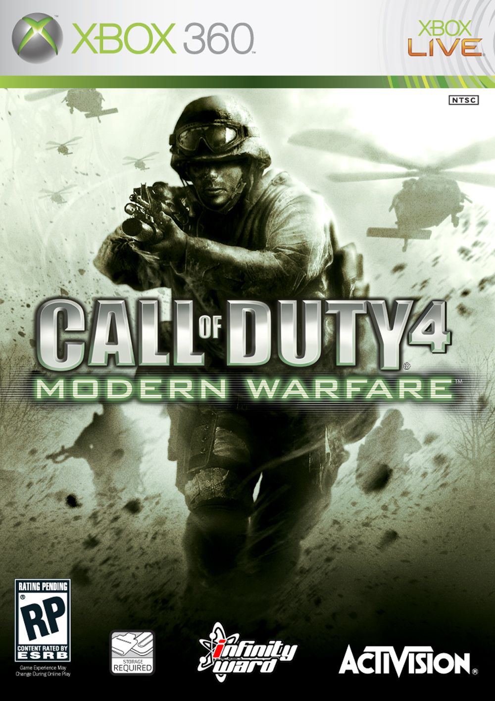 Vote For Call of Duty 4 Box Art