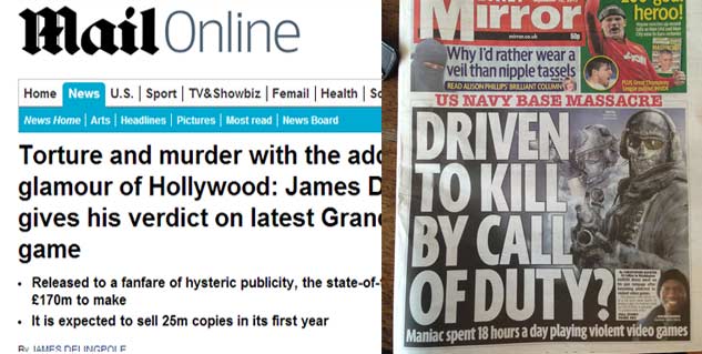 British press keeps blaming games for everything