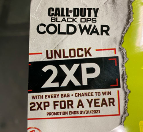 Doritos leaked the Call of Duty: Black Ops Cold War release date