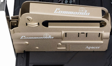 Apacer’s new PCIE SSD looks like an assault rifle