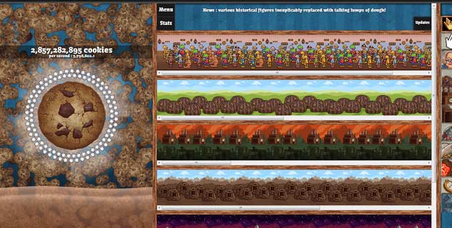 Spiele wie Cookie Clicker sind echte Videospiel-Cracks