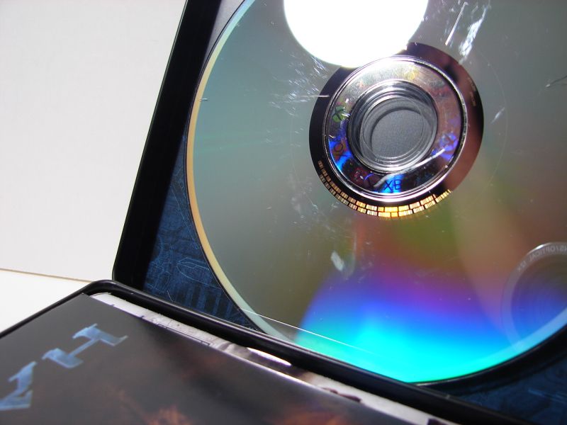 Halo 3 Limited Edition Discs Vorgekratzt