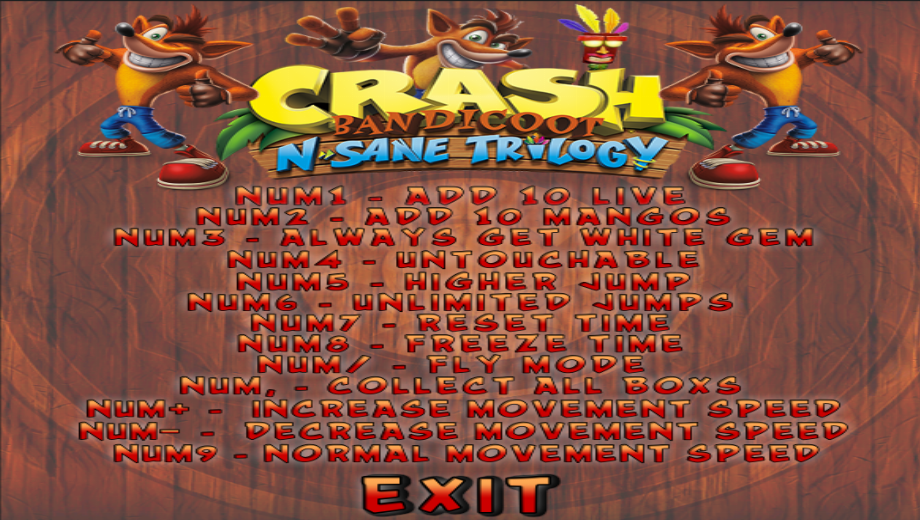 Crash Bandicoot N. Sane Trilogy (+11 Trainer) [Bortus Trainer]
