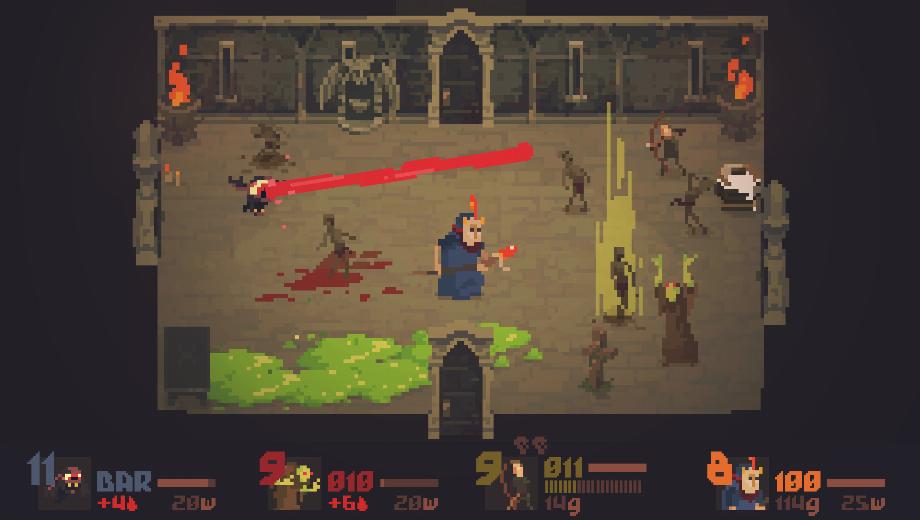 Crawl ist eines der heißesten neuen Partyspiele auf Steam
