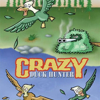 Chasseur de canards en folie