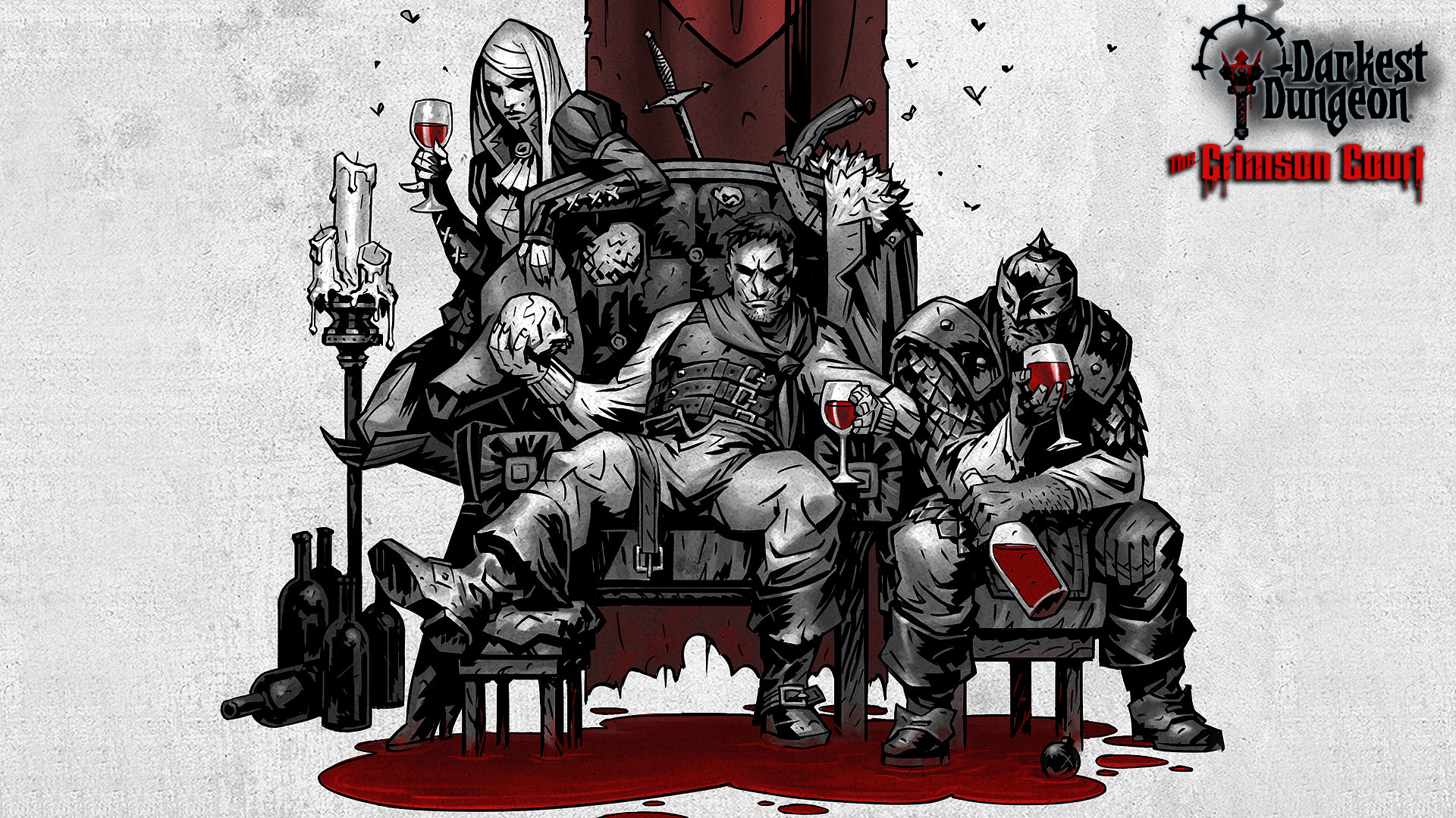 Darkest Dungeon Crimson Court DLC detailed ahead of June release