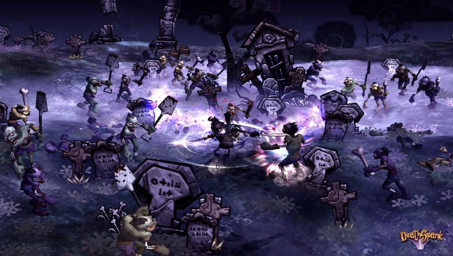 Ron Gilbert Cooperate With EA To Bring DeathSpank To PSN And XBLA