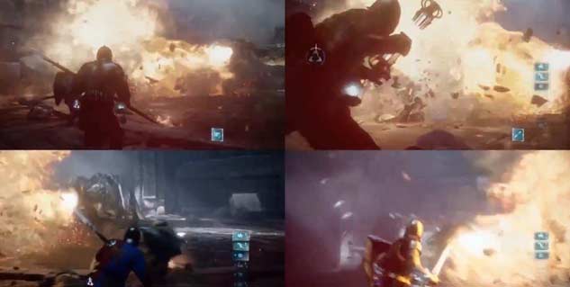 Deep Down multiplayer footage is pretty epic