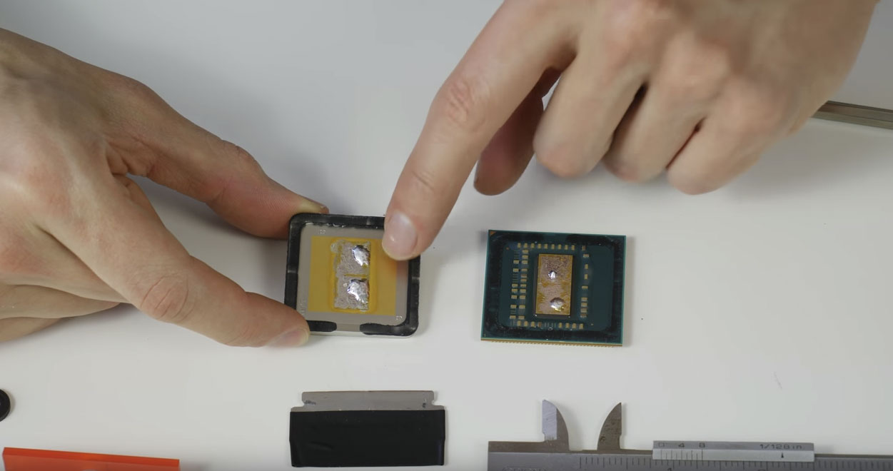 Delidding AMD 2000 series chips isn’t that effective