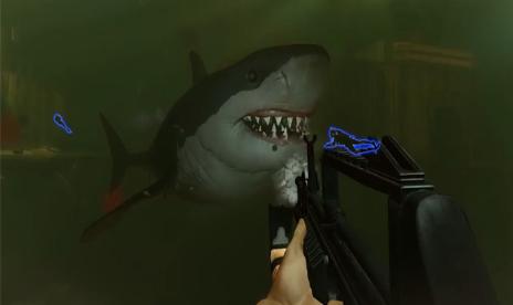 Depth adds asymmetric Megaladon hunt mode
