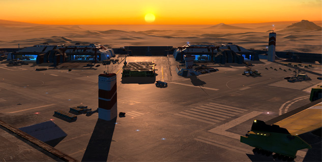 Homeworld: Deserts of Kharak sure is pretty