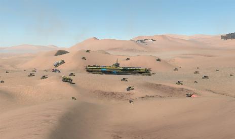 Homeworld: Deserts of Kharak sure is pretty