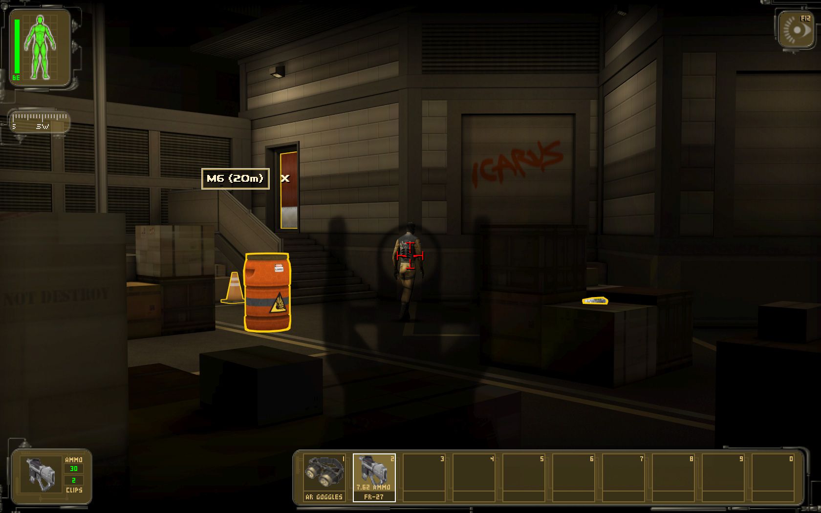 Lanzamiento inicial de Deus Ex - Unreal Revolution