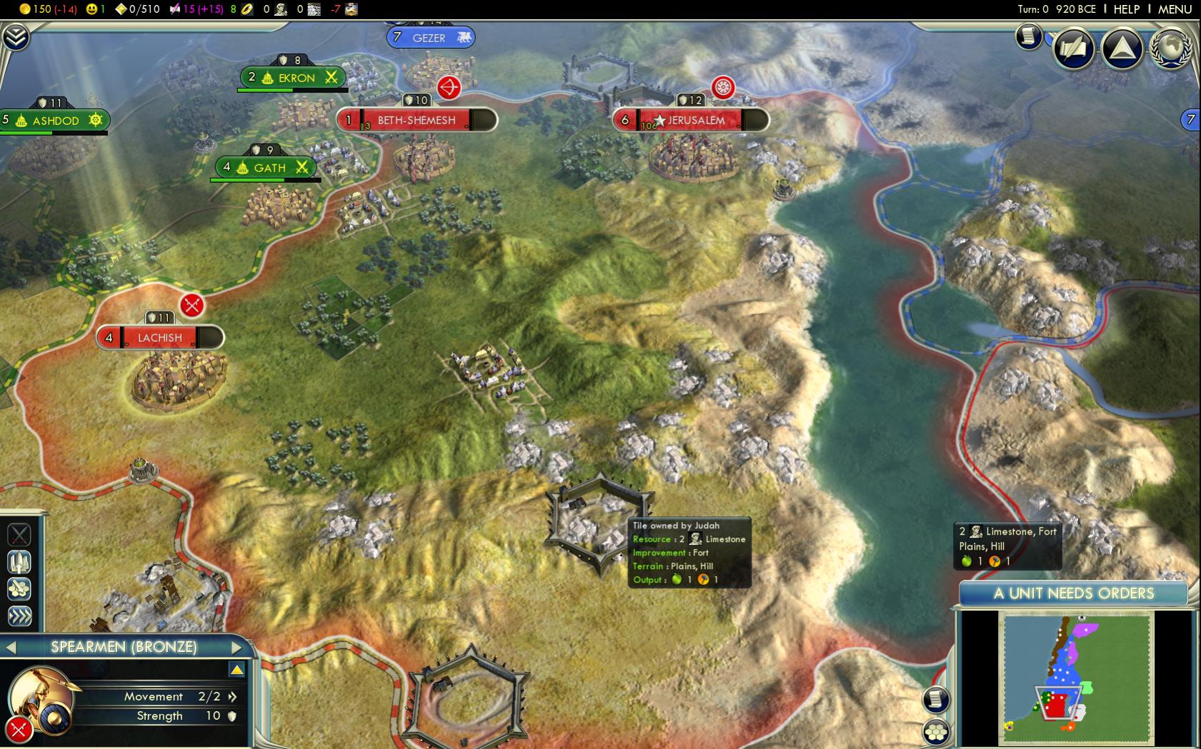 Civilization 5 – Divided Monarchy