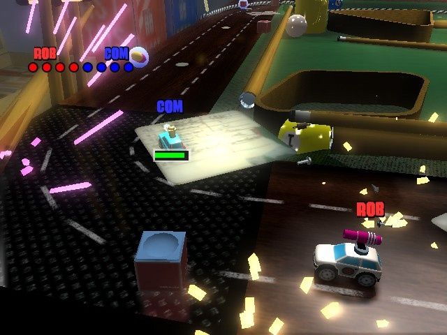 Micro Machines V4 – Retro mode