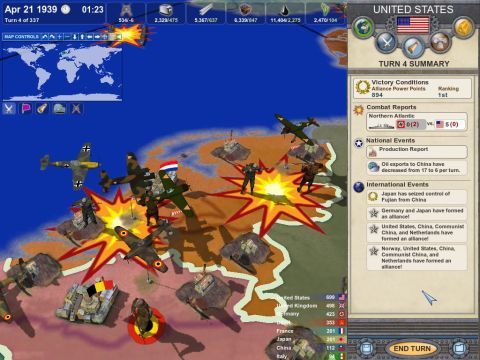 Making History: The Calm and the Storm – Game modifications