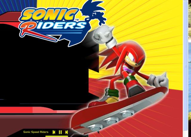 Sonic Riders – 100 rings in Egg Factory