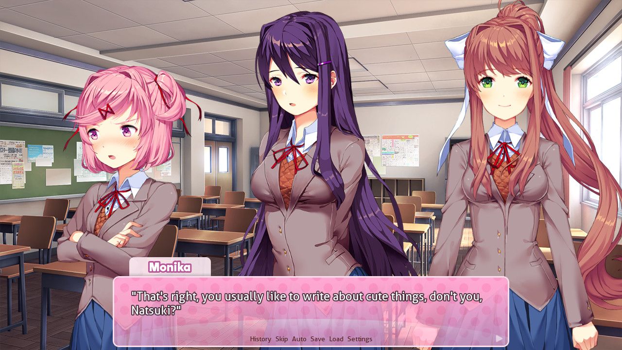 Doki Doki Literature Club Juego completo gratis
