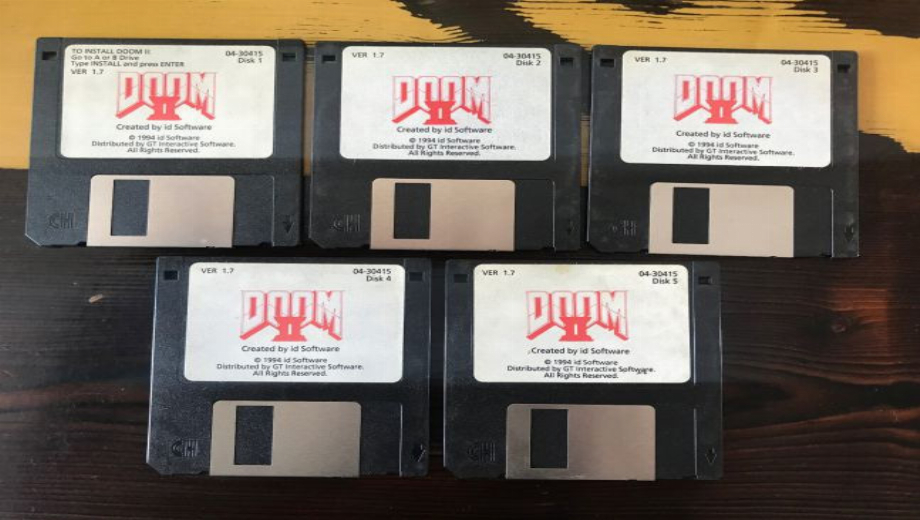 John Romero’s original Doom II floppy discs are up for sale