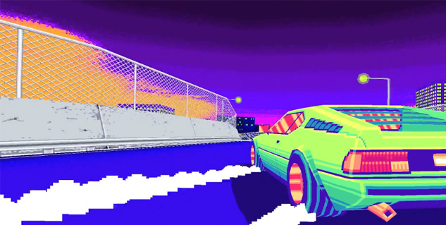 Drift Stage is still a gorgeous looking, retro racer