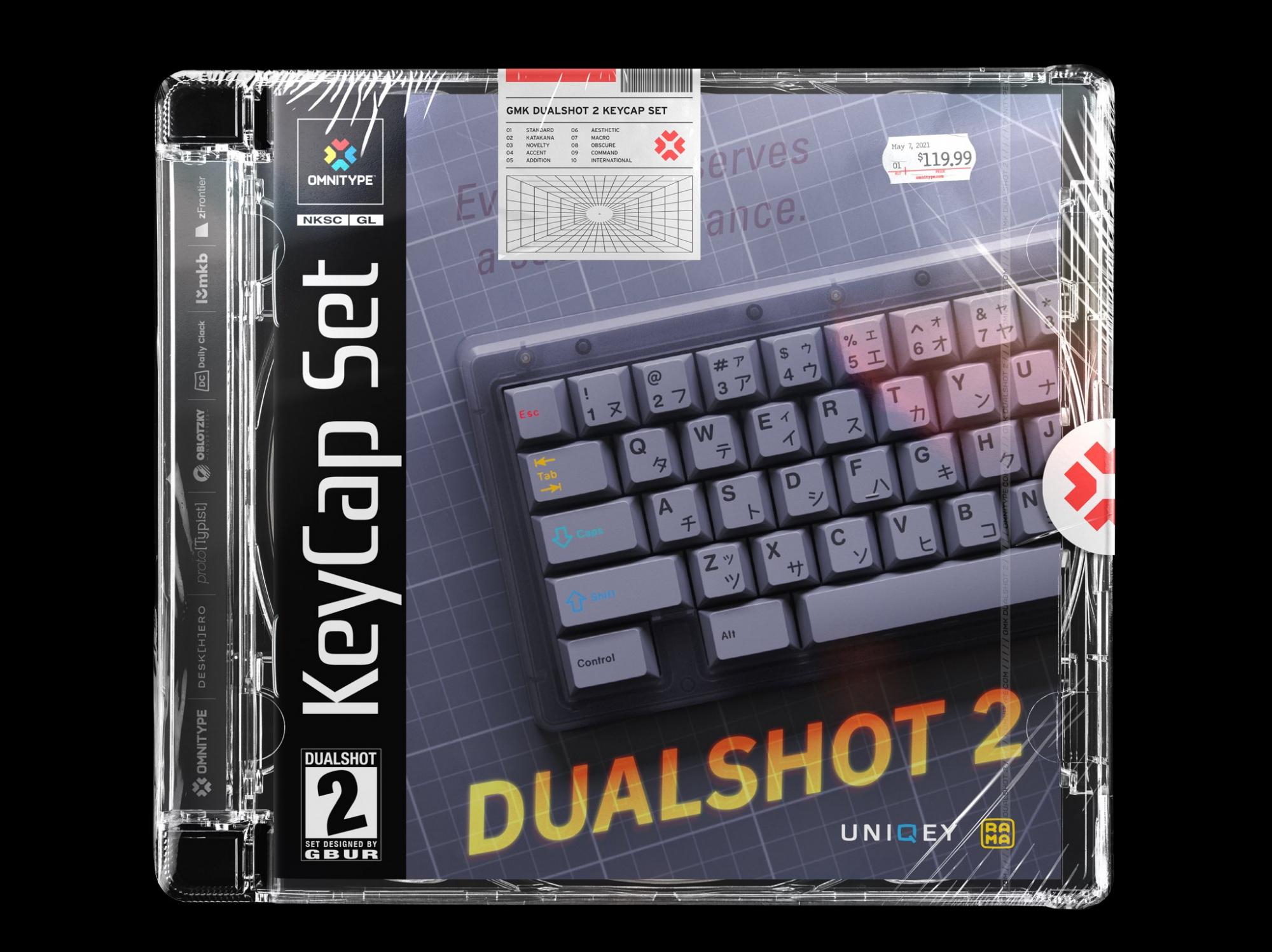 Make your gaming keyboard look like a PSX with this keyset