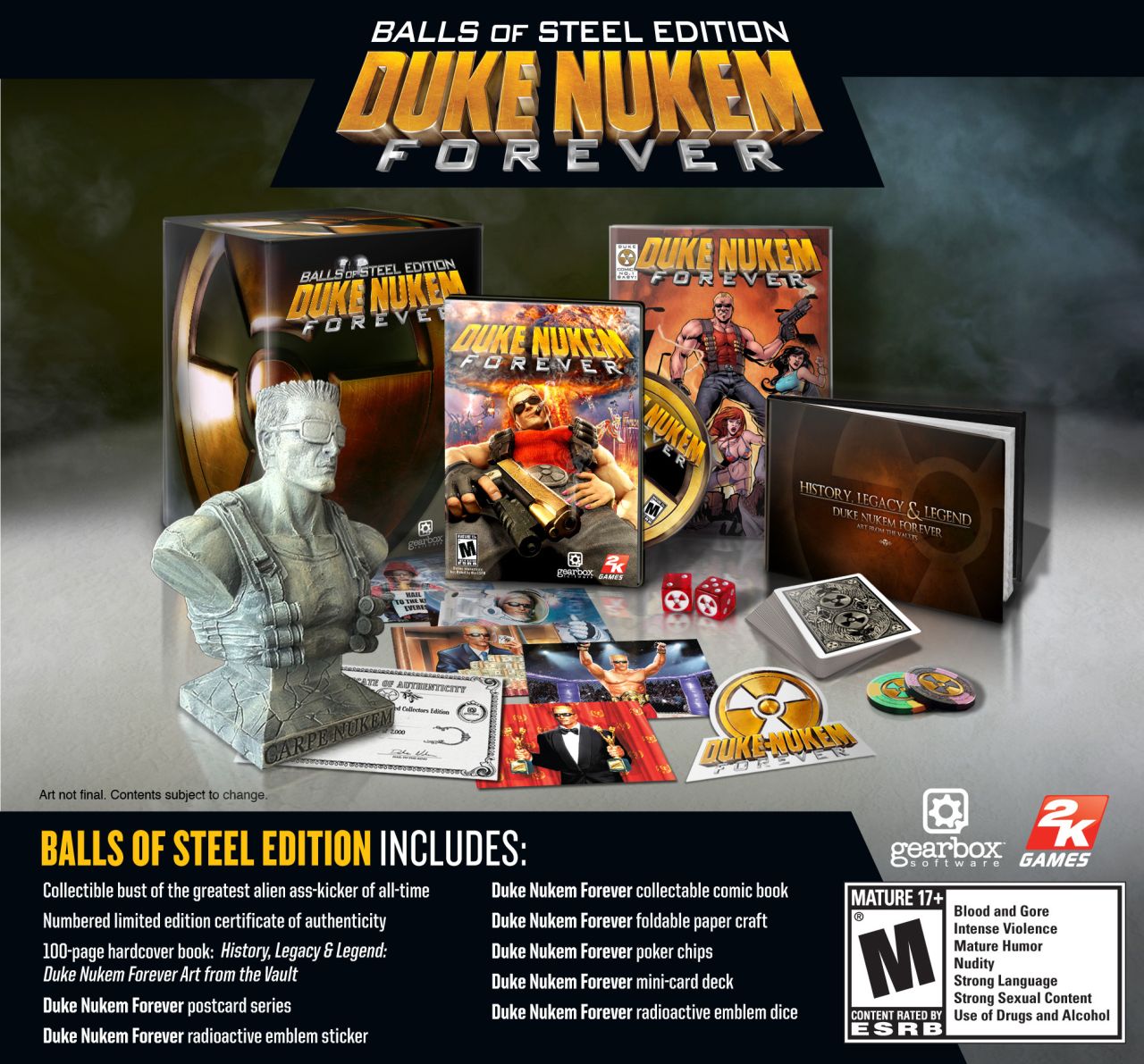 Duke Nukem Forever Balls Of Steel Screenshots And Contents Revealed
