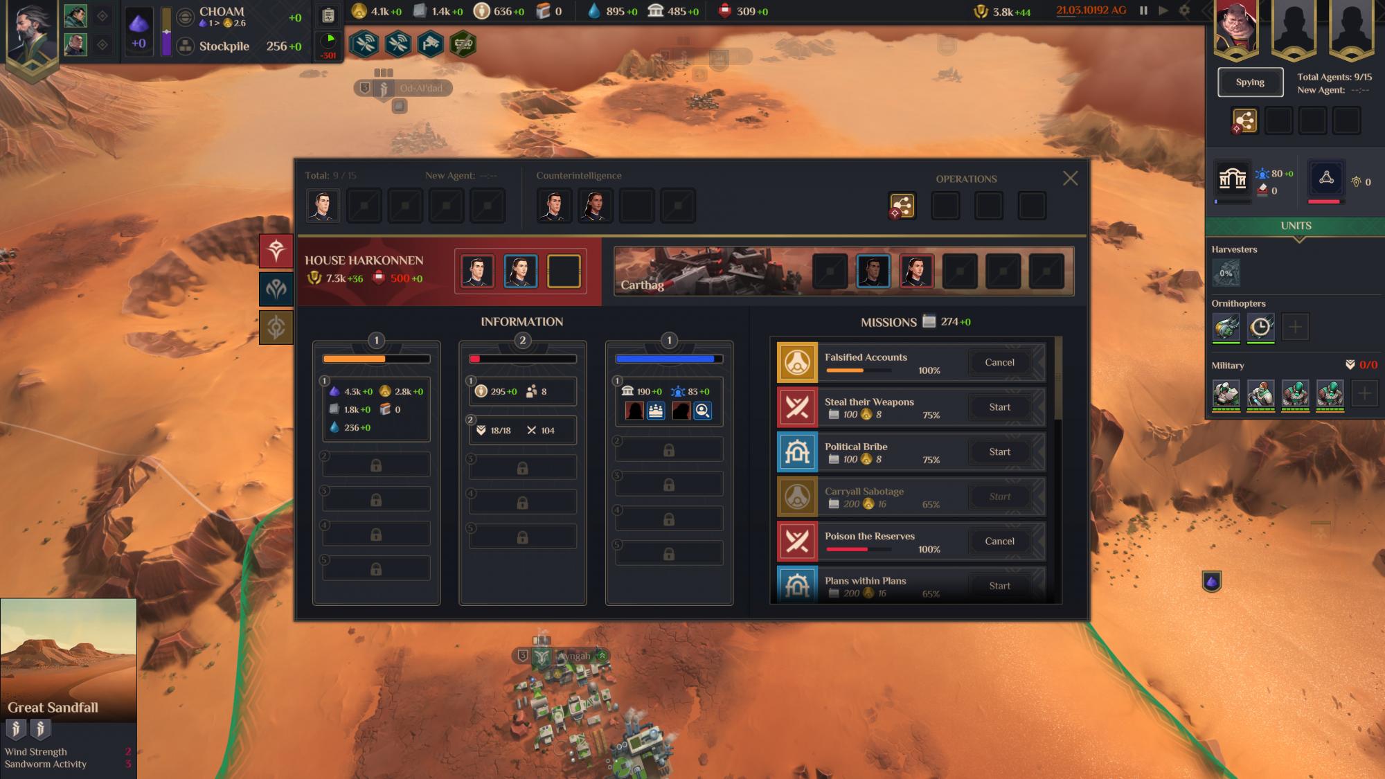 PLITCH Trainer For Dune: Spice Wars
