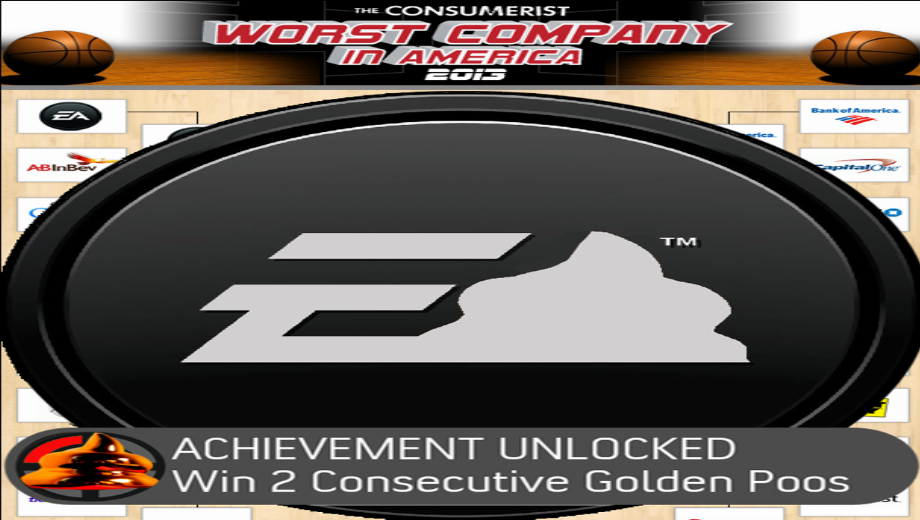 EA Wins The Golden Poo Award As Worst Company In USA