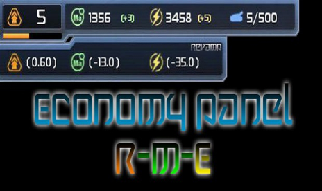Supreme Commander 2 - Wirtschaftstafel R-M-E v1.1 UI MOD (NUR DLC)