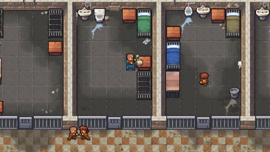 Escape with your friends, in Escapists 2