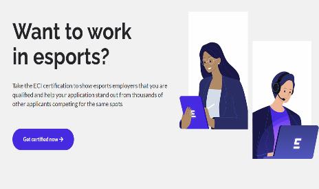 Company claims Esports certificate can help get you a job
