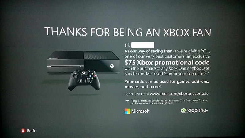 Microsoft Offers $75 To Xbox 360 Owners Who Buy Xbox One