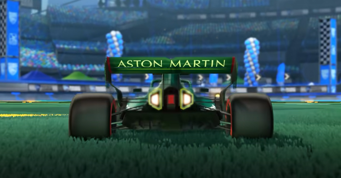 Rocket League’s next Fan Pack is all about Formula 1