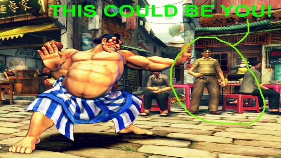 Pon tu cara en Street Fighter IV